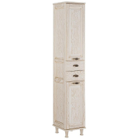 Шкаф пенал Aquanet Тесса 35 201803 Жасмин Золото, купить, цена, заказать, магазин, доставка, скидка, промокод, купить, цена, заказать, магазин, доставка, скидка, промокод