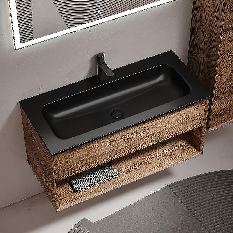 Тумба под раковину Sancos Marmi 1.0 100 MR1.0100ECH подвесная Дуб чарльстон, купить, цена, заказать, магазин, доставка, скидка, промокод, купить, цена, заказать, магазин, доставка, скидка, промокод