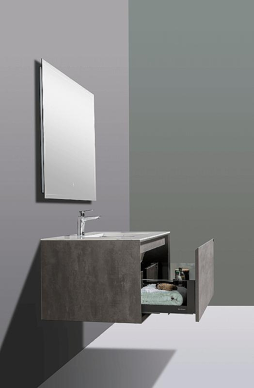 Тумба с раковиной Black&White Universe U909.1000 100 909U1000 подвесная G.ash, купить, цена, заказать, магазин, доставка, скидка, промокод, купить, цена, заказать, магазин, доставка, скидка, промокод