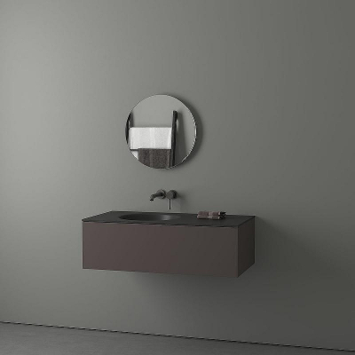 Зеркало Evoform Ledshine d50 BY 2552 с подсветкой 12 W - без выключателя - теплый белый свет