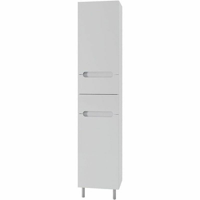 Шкаф пенал Orange Рио 40 PR 40-05KR с бельевой корзиной Белый