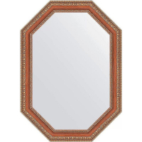 Зеркало Evoform Octagon 51х71 BY 7053 в багетной раме - Бронзовые бусы на дереве 60, купить, цена, заказать, магазин, доставка, скидка, промокод, купить, цена, заказать, магазин, доставка, скидка, промокод