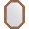 Зеркало Evoform Octagon 51х71 BY 7053 в багетной раме - Бронзовые бусы на дереве 60, купить, цена, заказать, магазин, доставка, скидка, промокод, купить, цена, заказать, магазин, доставка, скидка, промокод