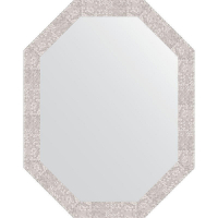 Зеркало Evoform Octagon 72x92 BY 7100 в багетной раме - Соты алюминий 70, купить, цена, заказать, магазин, доставка, скидка, промокод, купить, цена, заказать, магазин, доставка, скидка, промокод