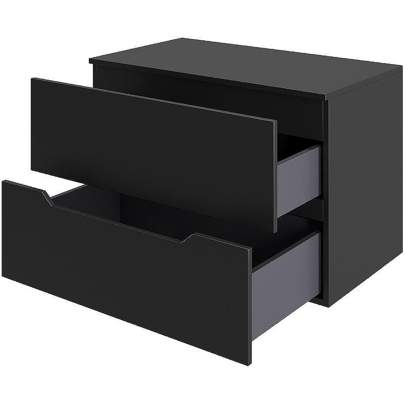 Тумба под раковину Orange Line 80 Li-80TubMDF подвесная Черная матовая, купить, цена, заказать, магазин, доставка, скидка, промокод, купить, цена, заказать, магазин, доставка, скидка, промокод