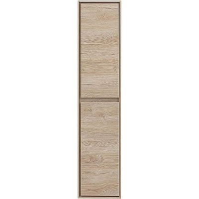 Шкаф пенал Aquanet Милан 35 336389 подвесной Дуб светлый