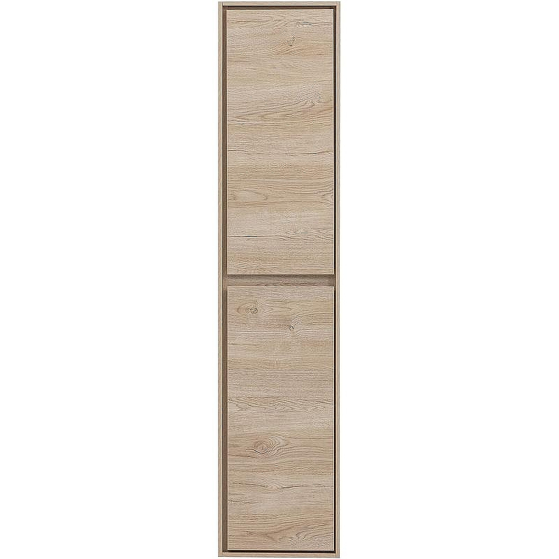 Шкаф пенал Aquanet Милан 35 336389 подвесной Дуб светлый, купить, цена, заказать, магазин, доставка, скидка, промокод, купить, цена, заказать, магазин, доставка, скидка, промокод