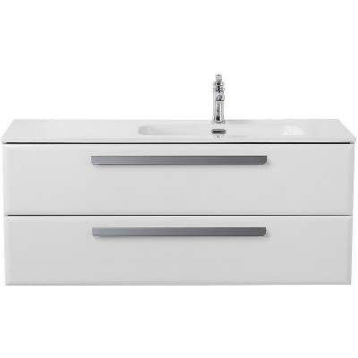 Тумба под раковину Cezares Eco-Cer-N 120 R ECO-CER-N-1200-2C-SO-BL-R подвесная Bianco Lucido без ручек