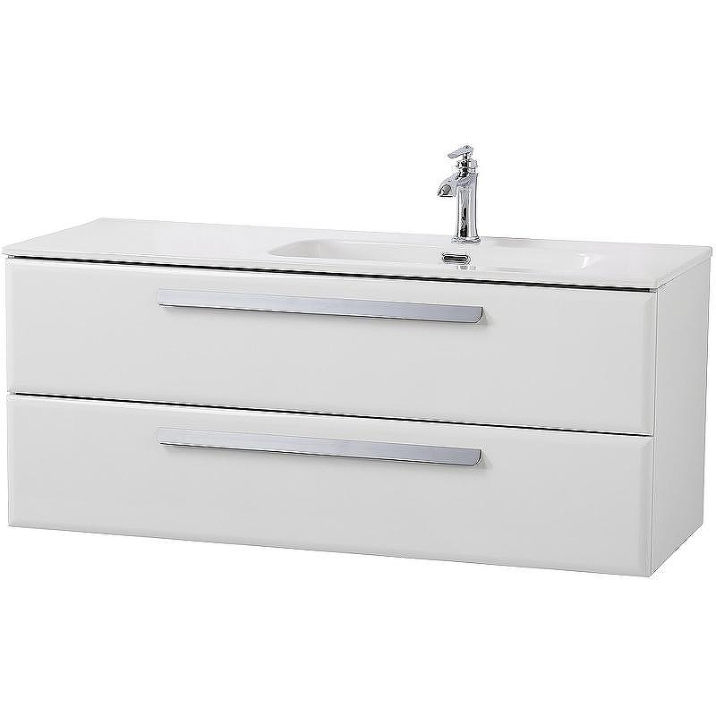 Тумба под раковину Cezares Eco-Cer-N 120 R ECO-CER-N-1200-2C-SO-BL-R подвесная Bianco Lucido без ручек, купить, цена, заказать, магазин, доставка, скидка, промокод, купить, цена, заказать, магазин, доставка, скидка, промокод