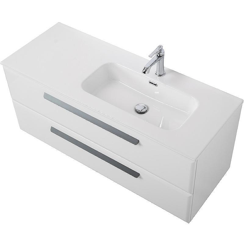 Тумба под раковину Cezares Eco-Cer-N 120 R ECO-CER-N-1200-2C-SO-BL-R подвесная Bianco Lucido без ручек, купить, цена, заказать, магазин, доставка, скидка, промокод, купить, цена, заказать, магазин, доставка, скидка, промокод