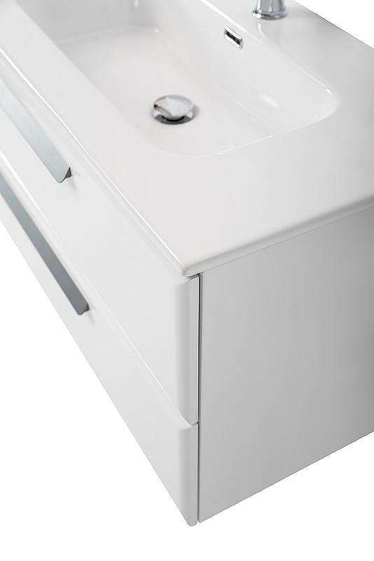 Тумба под раковину Cezares Eco-Cer-N 120 R ECO-CER-N-1200-2C-SO-BL-R подвесная Bianco Lucido без ручек, купить, цена, заказать, магазин, доставка, скидка, промокод, купить, цена, заказать, магазин, доставка, скидка, промокод