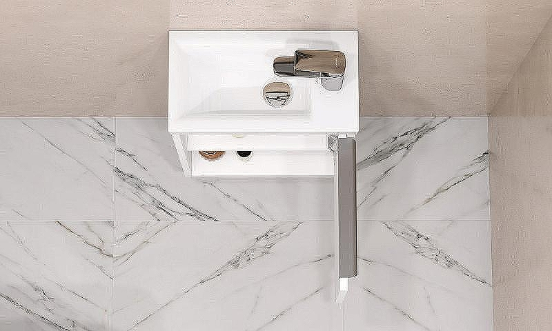 Тумба под раковину Aquaton Хоуп 40 1A287101HP2B0 подвесная Белая матовая, купить, цена, заказать, магазин, доставка, скидка, промокод, купить, цена, заказать, магазин, доставка, скидка, промокод