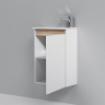 Тумба под раковину AM.PM X-Joy 45 M85AFHX0451WG подвесная Белый глянец, купить, цена, заказать, магазин, доставка, скидка, промокод, купить, цена, заказать, магазин, доставка, скидка, промокод