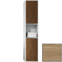 Шкаф пенал SanVit Контур 32 pkontur с фактурой под дерево горизонтальные ручки подвесной Карпатская ель, купить, цена, заказать, магазин, доставка, скидка, промокод, купить, цена, заказать, магазин, доставка, скидка, промокод