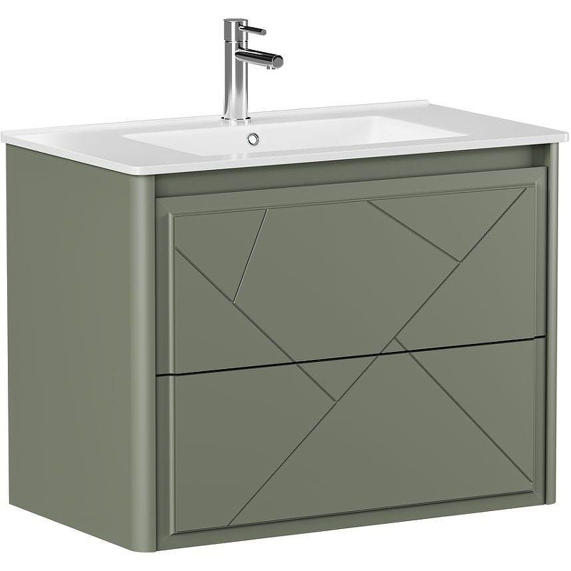 Тумба под раковину Allen Brau Paris 80 1.360001.CGM подвесная Олива матовый, купить, цена, заказать, магазин, доставка, скидка, промокод, купить, цена, заказать, магазин, доставка, скидка, промокод