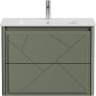 Тумба под раковину Allen Brau Paris 80 1.360001.CGM подвесная Олива матовый, купить, цена, заказать, магазин, доставка, скидка, промокод, купить, цена, заказать, магазин, доставка, скидка, промокод