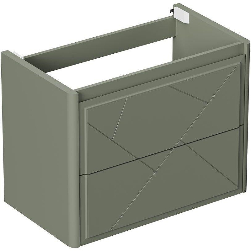 Тумба под раковину Allen Brau Paris 80 1.360001.CGM подвесная Олива матовый, купить, цена, заказать, магазин, доставка, скидка, промокод, купить, цена, заказать, магазин, доставка, скидка, промокод