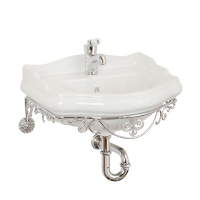 Консоль с раковиной Migliore Bella 55 30346 цвет Хром, купить, цена, заказать, магазин, доставка, скидка, промокод, купить, цена, заказать, магазин, доставка, скидка, промокод