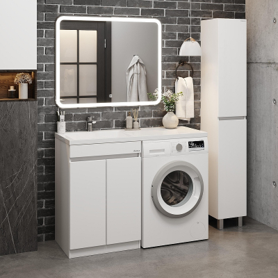 Тумба под раковину Onika Милтон 48 104802 цвет Белый