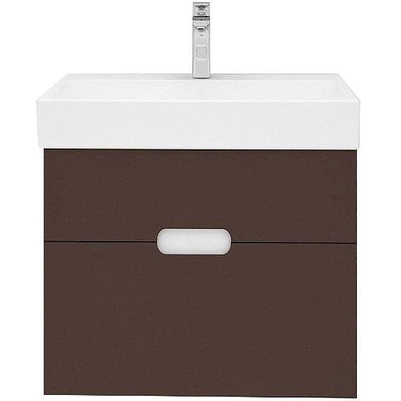 Тумба под раковину Creto Malibu 60 7-1077C подвесная Chocolate, купить, цена, заказать, магазин, доставка, скидка, промокод, купить, цена, заказать, магазин, доставка, скидка, промокод