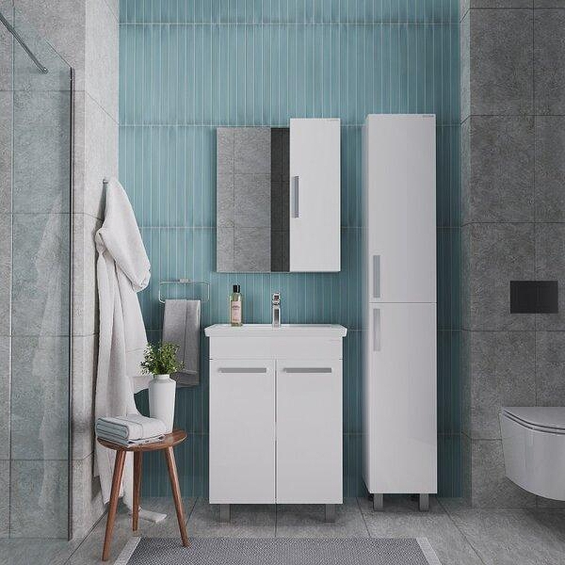 Тумба под раковину Grossman Нео 70 107013-1K цвет Белый, купить, цена, заказать, магазин, доставка, скидка, промокод, купить, цена, заказать, магазин, доставка, скидка, промокод