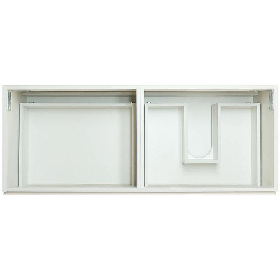 Тумба с раковиной Эстет Dallas Luxe 130 R ФР-00002275 подвесная Белая