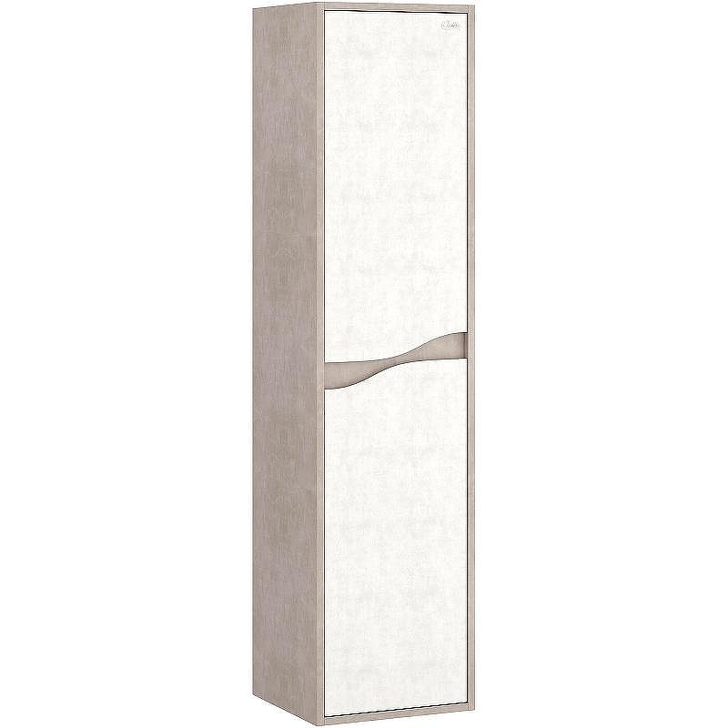 Шкаф пенал Onika Брендон 35.10 У 403565 подвесной Камень светлый Бетон крем, купить, цена, заказать, магазин, доставка, скидка, промокод, купить, цена, заказать, магазин, доставка, скидка, промокод