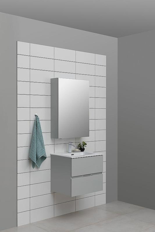 Тумба под раковину Aquanet Алвита New 60 277512 подвесная Серая матовая, купить, цена, заказать, магазин, доставка, скидка, промокод, купить, цена, заказать, магазин, доставка, скидка, промокод