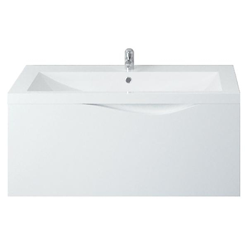 Тумба под раковину 1MarKa Этюд 100П Белая глянцевая, купить, цена, заказать, магазин, доставка, скидка, промокод, купить, цена, заказать, магазин, доставка, скидка, промокод