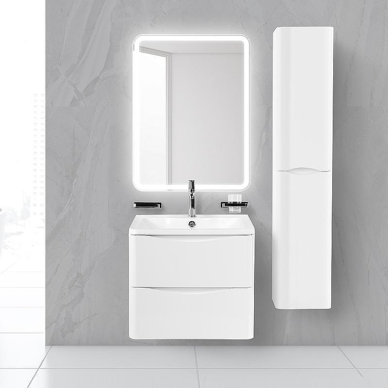 Тумба под раковину BelBagno 70 ACQUA-700-2C-SO-BL подвесная Bianco Lucido, купить, цена, заказать, магазин, доставка, скидка, промокод, купить, цена, заказать, магазин, доставка, скидка, промокод