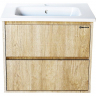 Тумба под раковину Bellezza Лоренцо 60 4639109270470 подвесная Дуб светлый, купить, цена, заказать, магазин, доставка, скидка, промокод, купить, цена, заказать, магазин, доставка, скидка, промокод