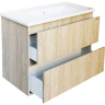Тумба под раковину Bellezza Лоренцо 60 4639109270470 подвесная Дуб светлый, купить, цена, заказать, магазин, доставка, скидка, промокод, купить, цена, заказать, магазин, доставка, скидка, промокод