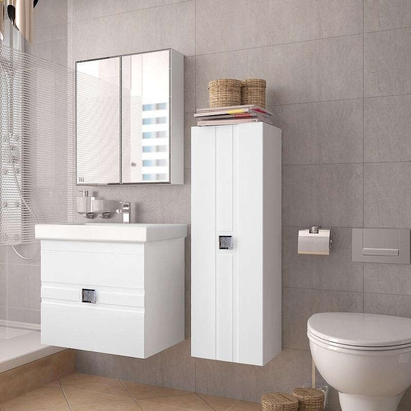 Зеркальный шкаф Style Line Амарант 60 Белый глянец, купить, цена, заказать, магазин, доставка, скидка, промокод, купить, цена, заказать, магазин, доставка, скидка, промокод