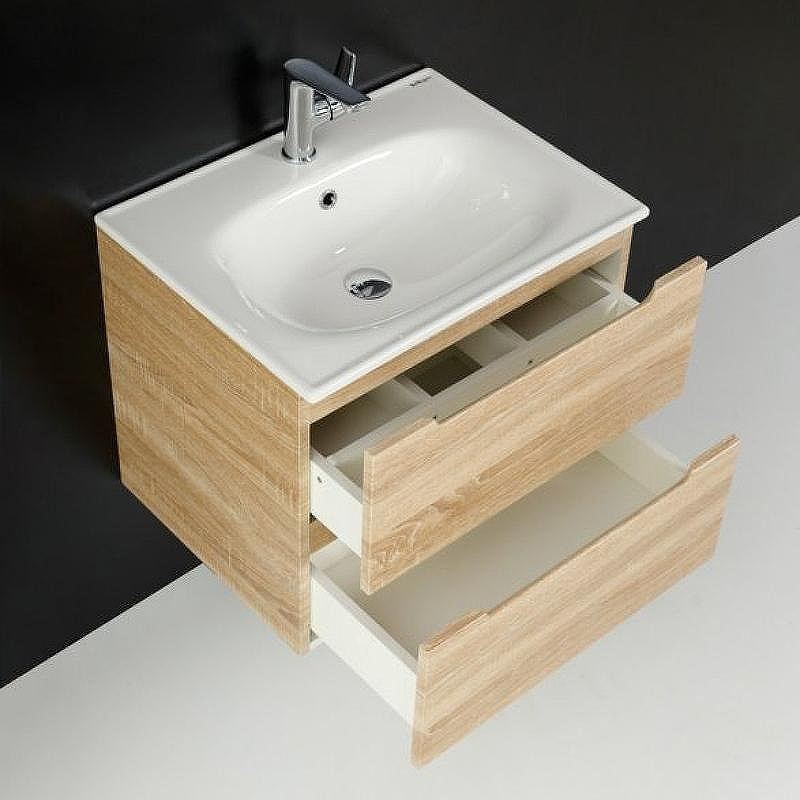 Тумба под раковину BelBagno Etna 60 ETNA-600-2C-SO-WO-P подвесная Rovere Bianco, купить, цена, заказать, магазин, доставка, скидка, промокод, купить, цена, заказать, магазин, доставка, скидка, промокод