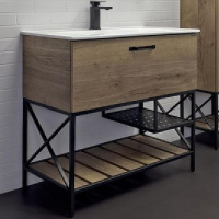 Тумба с раковиной Comforty Бредфорд 90 00-00009403 Дуб темный, купить, цена, заказать, магазин, доставка, скидка, промокод, купить, цена, заказать, магазин, доставка, скидка, промокод