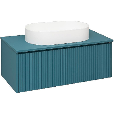 Тумба под раковину Aqua de Marco Monaco 90 2090AQMON подвесная Аквамарин