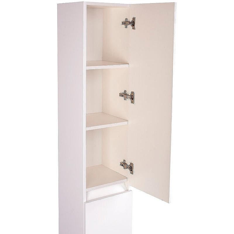 Шкаф пенал Style Line Даллас Люкс Plus 30 СС-00002235 Белый глянец, купить, цена, заказать, магазин, доставка, скидка, промокод, купить, цена, заказать, магазин, доставка, скидка, промокод