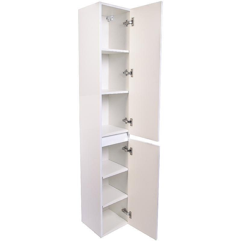 Шкаф пенал Style Line Даллас Люкс Plus 30 СС-00002235 Белый глянец, купить, цена, заказать, магазин, доставка, скидка, промокод, купить, цена, заказать, магазин, доставка, скидка, промокод