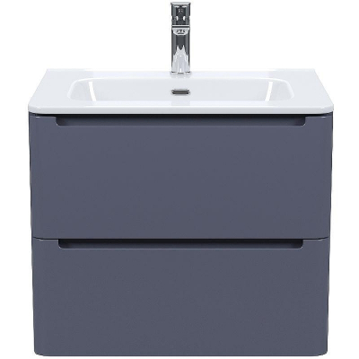 Тумба с раковиной Iddis Edifice 60 EDI60D0i95K подвесная Темно-серая