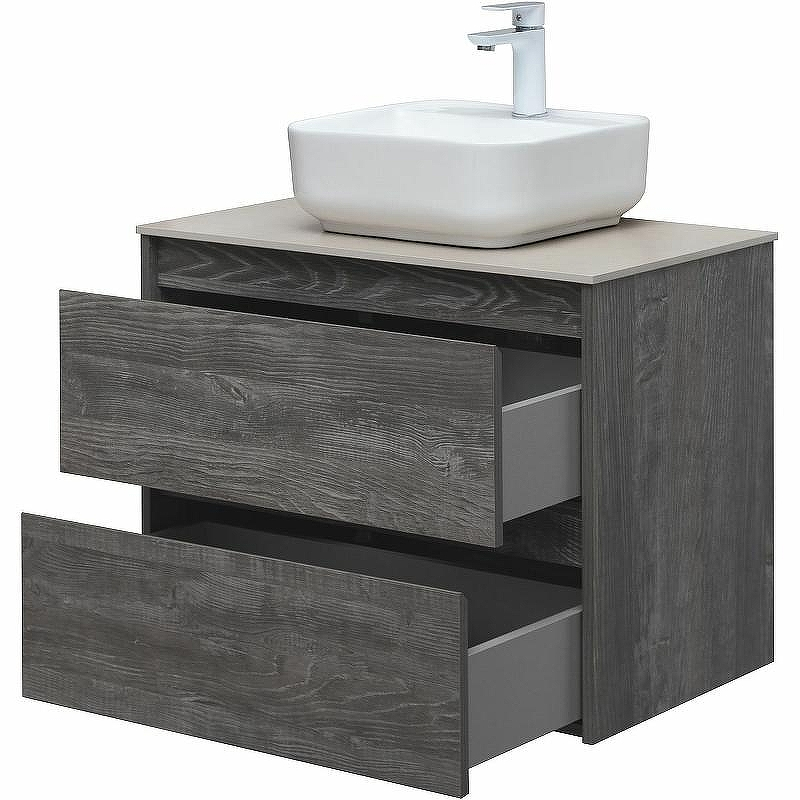 Тумба под раковину Aquanet Nova Lite 75 287890 подвесная Дуб серый, купить, цена, заказать, магазин, доставка, скидка, промокод, купить, цена, заказать, магазин, доставка, скидка, промокод