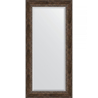 Зеркало Evoform Exclusive 172х82 BY 3612 с фацетом в багетной раме - Состаренное дерево с орнаментом 120, купить, цена, заказать, магазин, доставка, скидка, промокод, купить, цена, заказать, магазин, доставка, скидка, промокод
