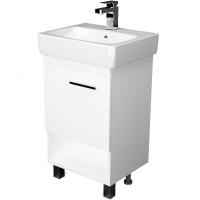 Тумба под раковину 1MarKa Tera 60 У76058 Белая глянцевая, купить, цена, заказать, магазин, доставка, скидка, промокод, купить, цена, заказать, магазин, доставка, скидка, промокод