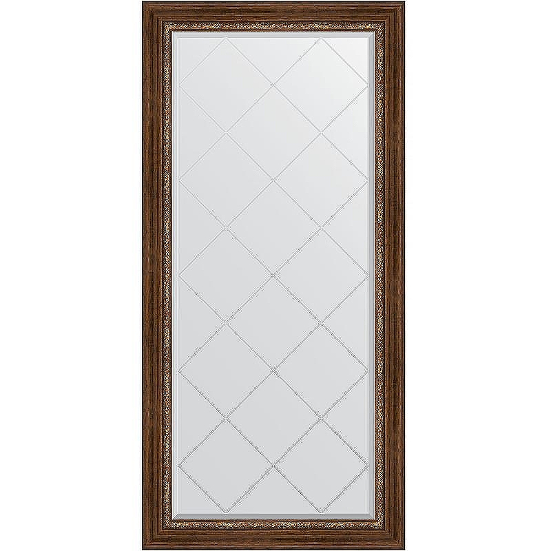 Зеркало Evoform Exclusive-G 158х76 BY 4277 с гравировкой в багетной раме - Римская бронза 88, купить, цена, заказать, магазин, доставка, скидка, промокод, купить, цена, заказать, магазин, доставка, скидка, промокод