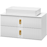 Тумба с раковиной Brevita Sevilla 90 УТ000022659 подвесная Белая глянцевая, купить, цена, заказать, магазин, доставка, скидка, промокод, купить, цена, заказать, магазин, доставка, скидка, промокод