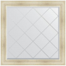 Зеркало Evoform Exclusive-G 109х109 BY 4461 с гравировкой в багетной раме - Травленое серебро 99, купить, цена, заказать, магазин, доставка, скидка, промокод, купить, цена, заказать, магазин, доставка, скидка, промокод