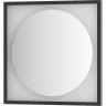 Зеркало Defesto Eclipce 60х60 DF 2231 с подсветкой 12W-3000К/в багетной раме/Без выключателя/Теплый белый свет/Черная рама, купить, цена, заказать, магазин, доставка, скидка, промокод, купить, цена, заказать, магазин, доставка, скидка, промокод