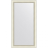 Зеркало Evoform Definite 104х54 BY 7616 в багетной раме - Белый с серебром 60, купить, цена, заказать, магазин, доставка, скидка, промокод, купить, цена, заказать, магазин, доставка, скидка, промокод