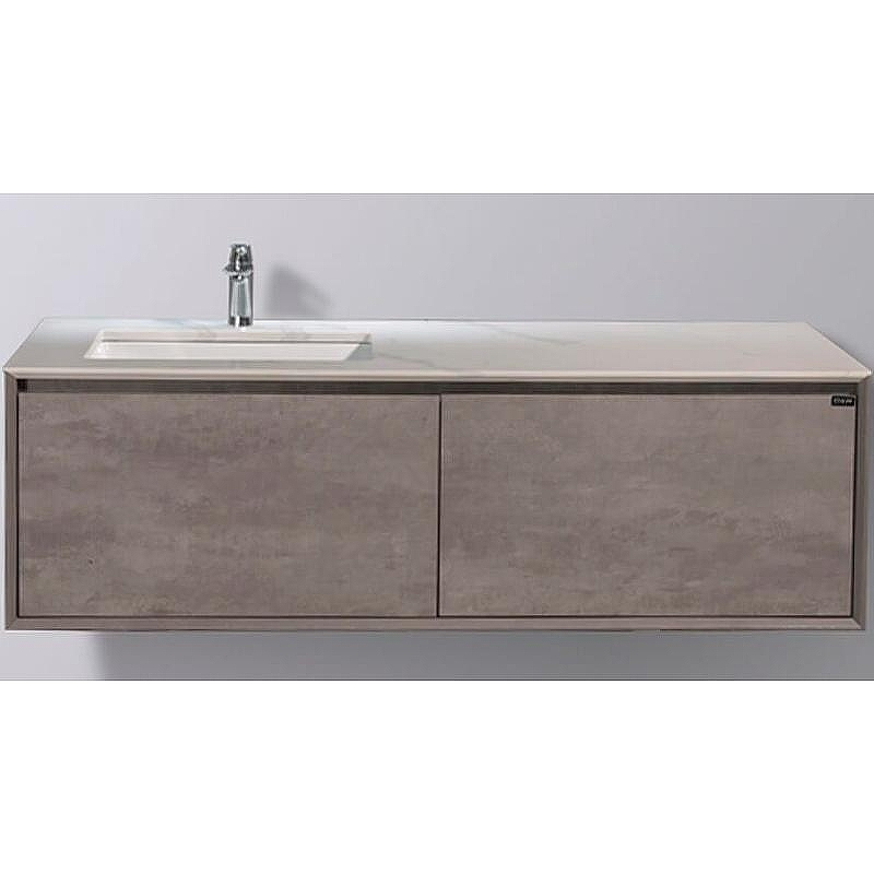 Тумба с раковиной Black&White Universe U909.1500 150 909U1500 подвесная G.ash, купить, цена, заказать, магазин, доставка, скидка, промокод, купить, цена, заказать, магазин, доставка, скидка, промокод