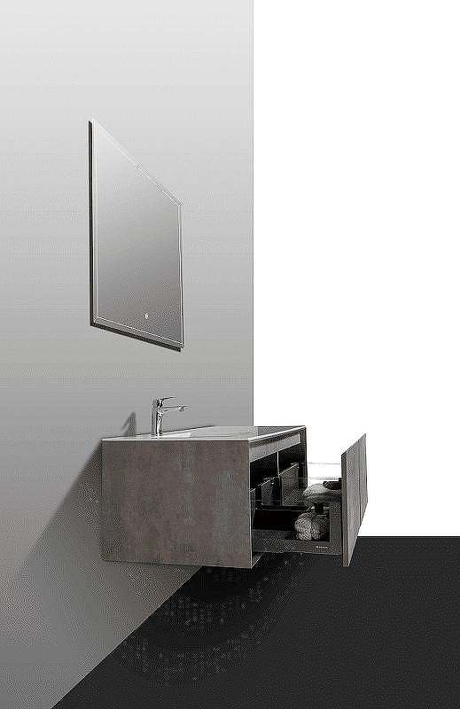 Тумба с раковиной Black&White Universe U909.1500 150 909U1500 подвесная G.ash, купить, цена, заказать, магазин, доставка, скидка, промокод, купить, цена, заказать, магазин, доставка, скидка, промокод