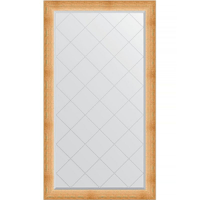 Зеркало Evoform Exclusive-G 171х96 BY 4526 с гравировкой в багетной раме - Травленое золото 87